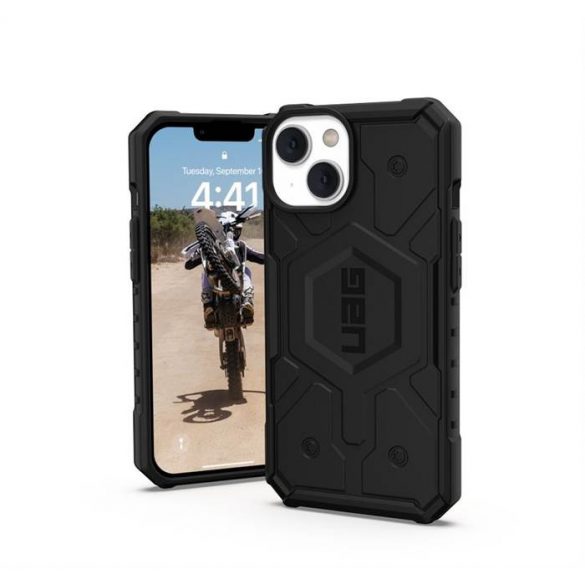 ( UAG ) Urban Armor Geat Pathfinder compatibil cu MagSafe pentru IPHONE 14 PLUS negru