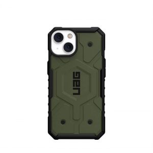 ( UAG ) Urban Armor Geat Pathfinder pentru IPHONE 14 PLUS compatibil cu MagSafe green