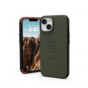 ( UAG ) Urban Armor Gear Civilian compatibil cu MagSafe pentru IPHONE 14 PLUS verde