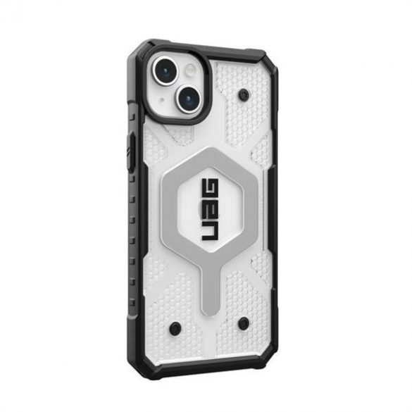 ( UAG ) Urban Armor Gear Pathfinder compatibil cu Magsafe pentru IPHONE 15 PLUS ice