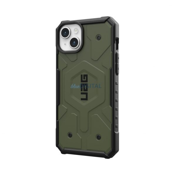 ( UAG ) Urban Armor Gear Pathfinder compatibil cu Magsafe pentru IPHONE 15 PLUS olive