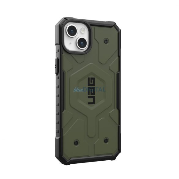 ( UAG ) Urban Armor Gear Pathfinder compatibil cu Magsafe pentru IPHONE 15 PLUS olive