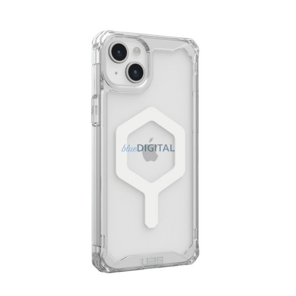 (UAG) Urban Armor Gear Plyo compatibil cu Magsafe pentru IPHONE 15 PLUS ice white