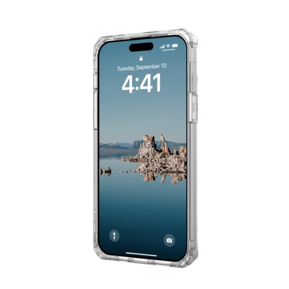 (UAG) Urban Armor Gear Plyo compatibil cu Magsafe pentru IPHONE 15 PLUS ice white