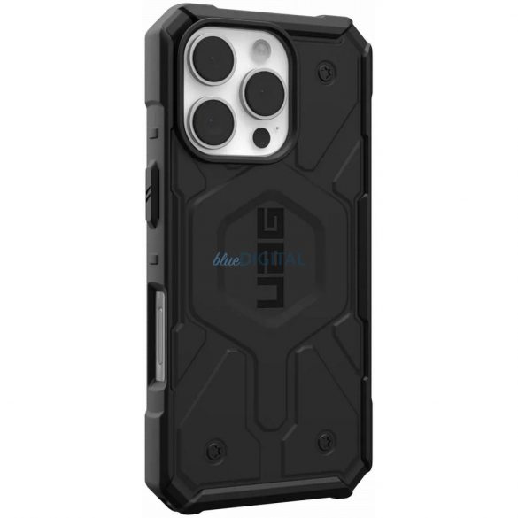 (UAG) Geantă compatibilă Urban Armor Gear Pathfinder MagSafe pentru iPhone 16 Pro - negru