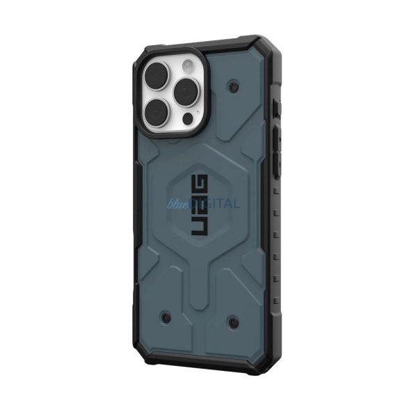 (UAG) Urban Armor Gear Pathfinder MagSafe caz compatibil pentru iPhone 16 Pro Max - albastru-negru