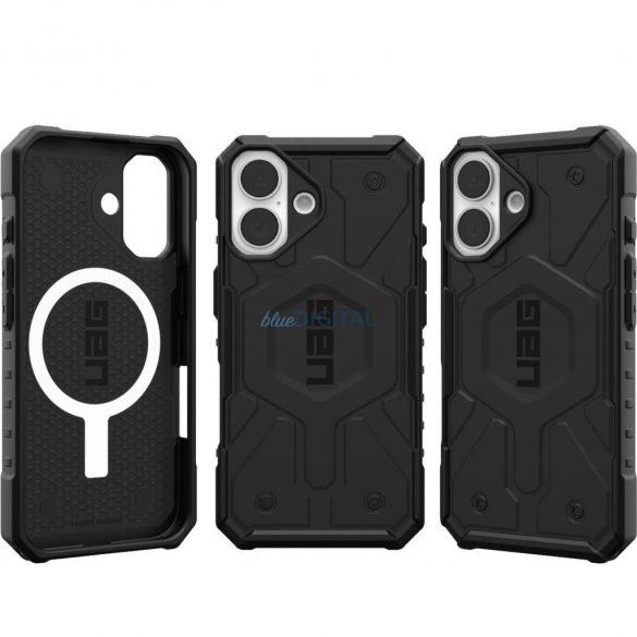 (UAG) Geantă compatibilă Urban Armor Gear Pathfinder MagSafe pentru iPhone 16 - negru