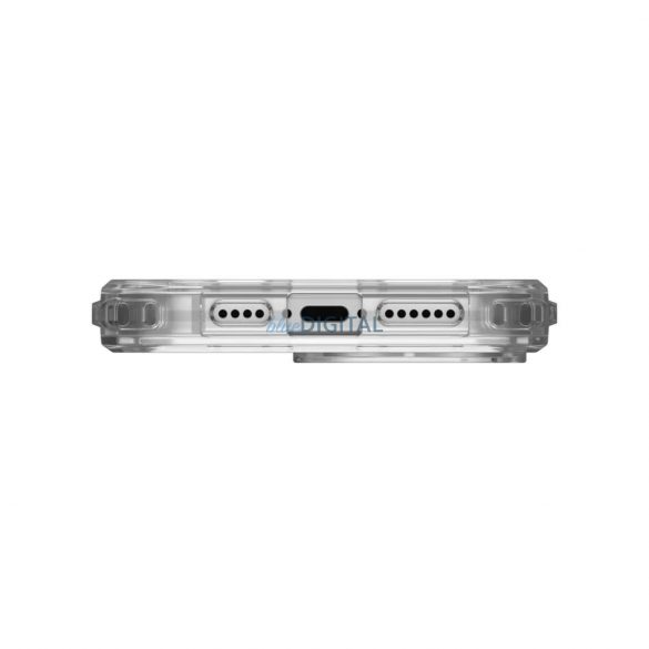 (UAG) Urban Armor Gear Plyo MagSafe caz compatibil pentru iPhone 16 Pro Max - transparent-alb