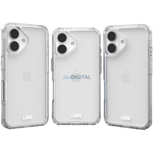 (UAG) Carcasă Urban Armor Gear Plyo pentru iPhone 16 - transparentă