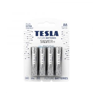 Baterie alcalină TESLA AA SILVER+[4x120]