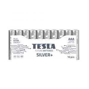 Baterie alcalină TESLA AAA SILVER+[10x72]