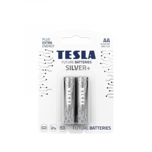 Baterie alcalină TESLA AA SILVER+[2x120]