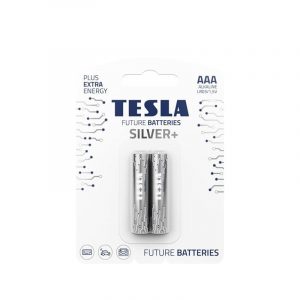 Baterie alcalină TESLA AAA SILVER+[2x120]