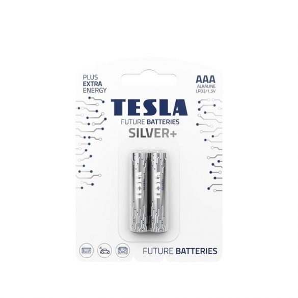 Baterie alcalină TESLA AAA SILVER+[2x120]