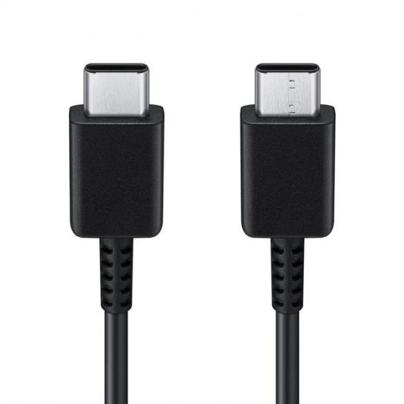 Cablu de date original - SAMSUNG EP-DA705BBEGWW (Galaxy A70) USB C - USB tip C negru blister