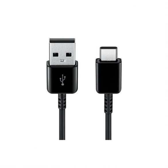 Cablu de date original - SAMSUNG EP-DG930MBEGWW USB tip C 1,5m 2buc blister negru