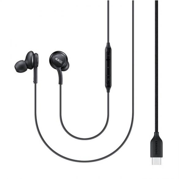 Căști stereo originale Samsung IC-100BBEGEU USB-C negru blister