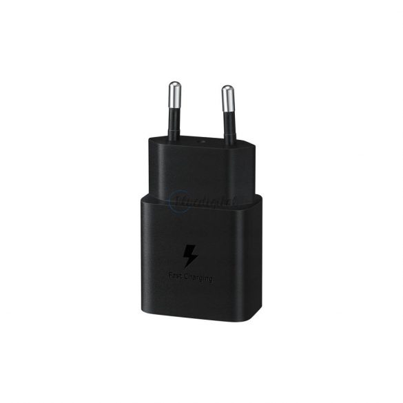 Încărcător de perete original Samsung Încărcător rapid EP-T1510XBEGEU USB Typ C 2A 15W blister negru