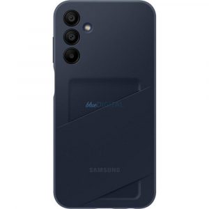 Husă originală cu fantă pentru card EF-OA156TBEGWW blister negru Samsung Galaxy A15