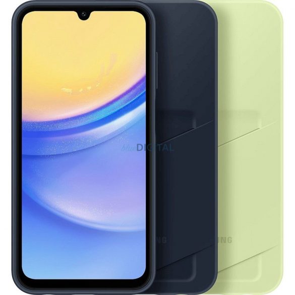 Husă originală cu fantă pentru card EF-OA156TBEGWW blister negru Samsung Galaxy A15