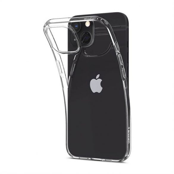 Husa cristale lichide SPIGEN pentru IPHONE 13 transparenta