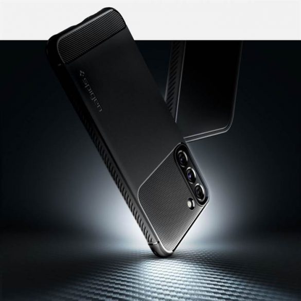 SPIGEN Rugged Armor pentru SAMSUNG S22 negru mat