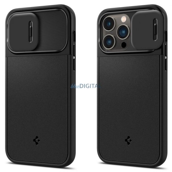 Husa SPIGEN Optik Armor MAG pentru IPHONE 14 PRO neagra