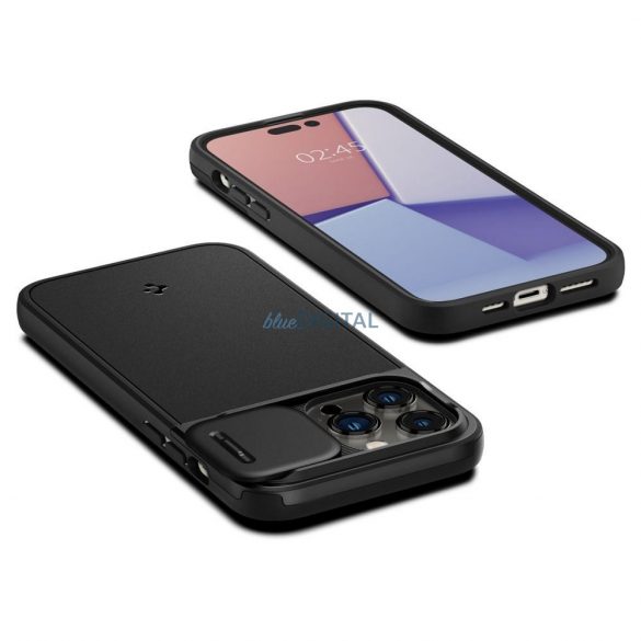 Husa SPIGEN Optik Armor MAG pentru IPHONE 14 PRO neagra