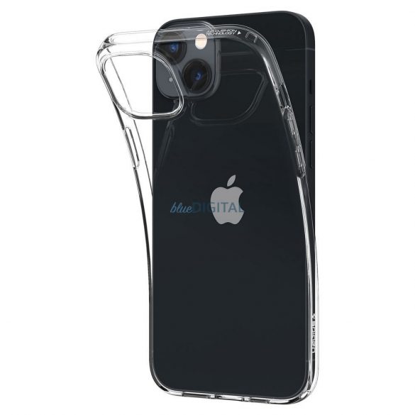 Husa cu cristale lichide SPIGEN pentru IPHONE 14 transparenta