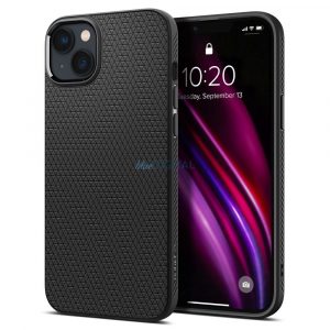 Husa SPIGEN Liquid Air pentru IPHONE 14 negru mat