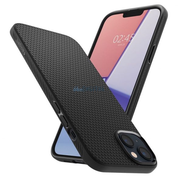 Husa SPIGEN Liquid Air pentru IPHONE 14 negru mat