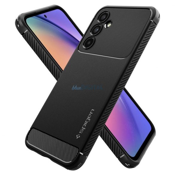 Carcasă SPIGEN Rugged Armor pentru SAMSUNG A54 5G negru mat