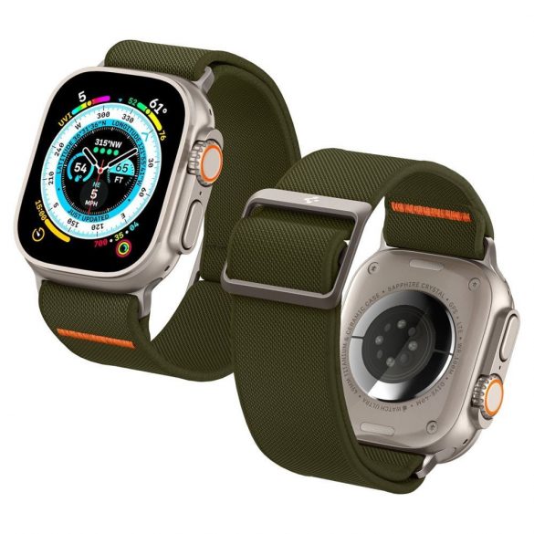 Curea SPIGEN Fit Lite Ultra pentru APPLE WATCH 4 / 5 / 6 / 7 / 8 / SE / ULTRA ( 42 / 44 / 45 / 49 MM) kaki