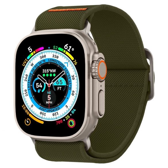 Curea SPIGEN Fit Lite Ultra pentru APPLE WATCH 4 / 5 / 6 / 7 / 8 / SE / ULTRA ( 42 / 44 / 45 / 49 MM) kaki