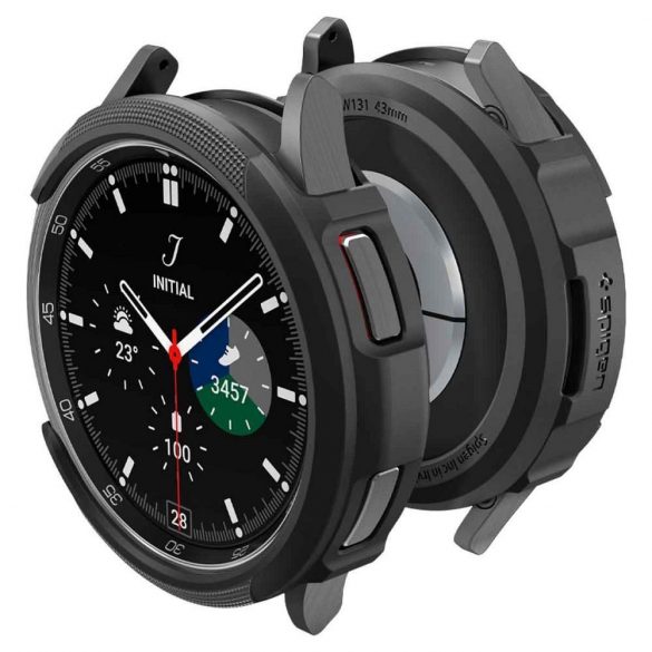 Husa SPIGEN Liquid Air pentru SAMSUNG Galaxy Watch 6 Classic (43 MM) negru mat