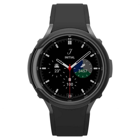 Husa SPIGEN Liquid Air pentru SAMSUNG Galaxy Watch 6 Classic (43 MM) negru mat