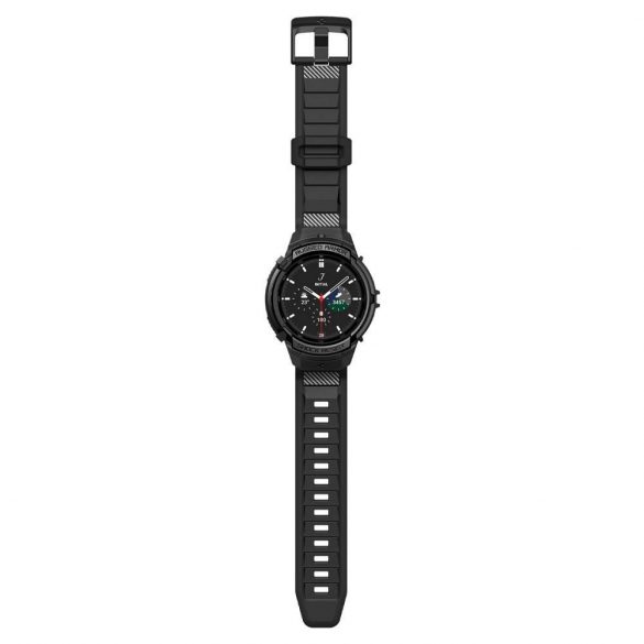 Husă SPIGEN Rugged Armor ”PRO” pentru SAMSUNG Galaxy Watch 6 Classic (43 MM) negru mat