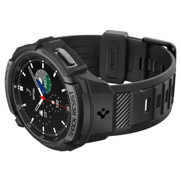 Husă SPIGEN Rugged Armor ”PRO” pentru SAMSUNG Galaxy Watch 6 Classic (43 MM) negru mat