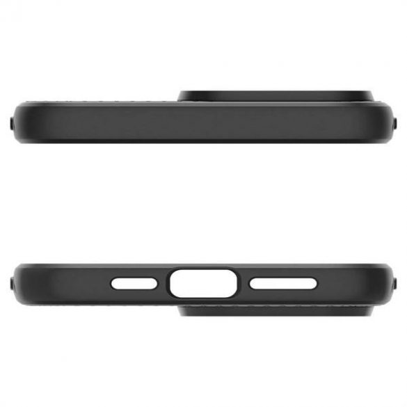 Husa SPIGEN Liquid Air pentru IPHONE 15 PRO MAX negru mat