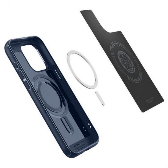 SPIGEN Mag Armor compatibil cu MagSafe pentru IPHONE 15 PRO MAX bleumarin