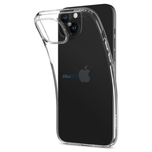 Husa cristale lichide SPIGEN pentru IPHONE 15 PLUS transparenta