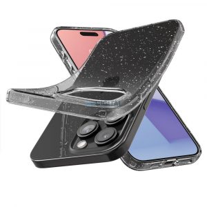 SPIGENHusăcu cristal lichid pentru IPHONE 15 PRO glitter crystal