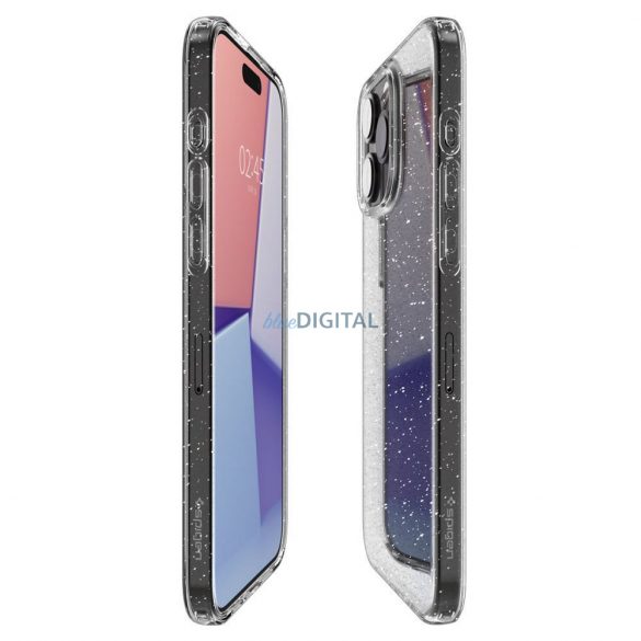 SPIGENHusăcu cristal lichid pentru IPHONE 15 PRO glitter crystal