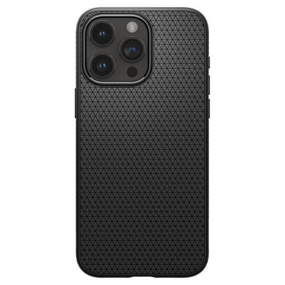 Husa SPIGEN Liquid Air pentru IPHONE 15 PRO negru mat