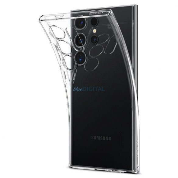 Carcasa SPIGEN cu cristale lichide pentru SAMSUNG S24 ULTRA transparenta