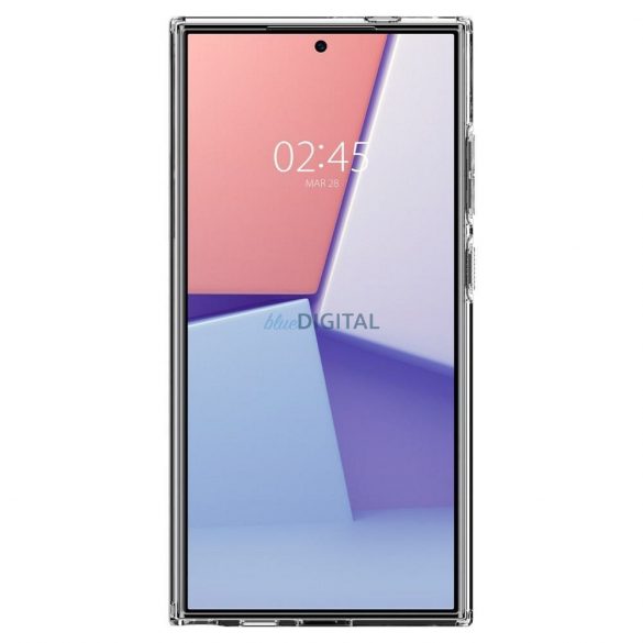 Carcasa SPIGEN cu cristale lichide pentru SAMSUNG S24 ULTRA transparenta