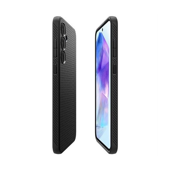 SPIGEN Liquid Air pentru SAMSUNG A55 5G negru mat