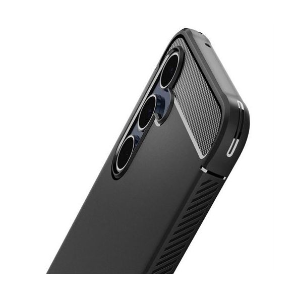 Carcasă SPIGEN Rugged Armor pentru SAMSUNG A55 5G negru mat