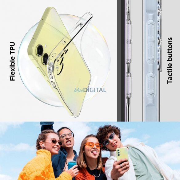 Carcasă Spigen Liquid Crystal Samsung Galaxy A55 5G - transparentă