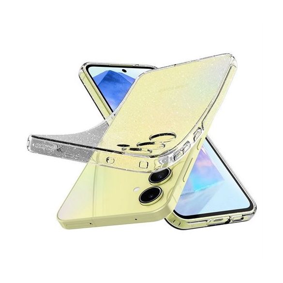 Carcasa SPIGEN Liquid Glitter Crystal pentru SAMSUNG A55 5G transparenta